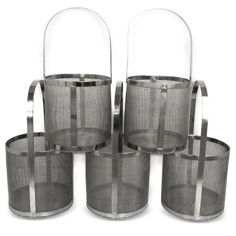 Round Stainless Steel Baskets.JPG